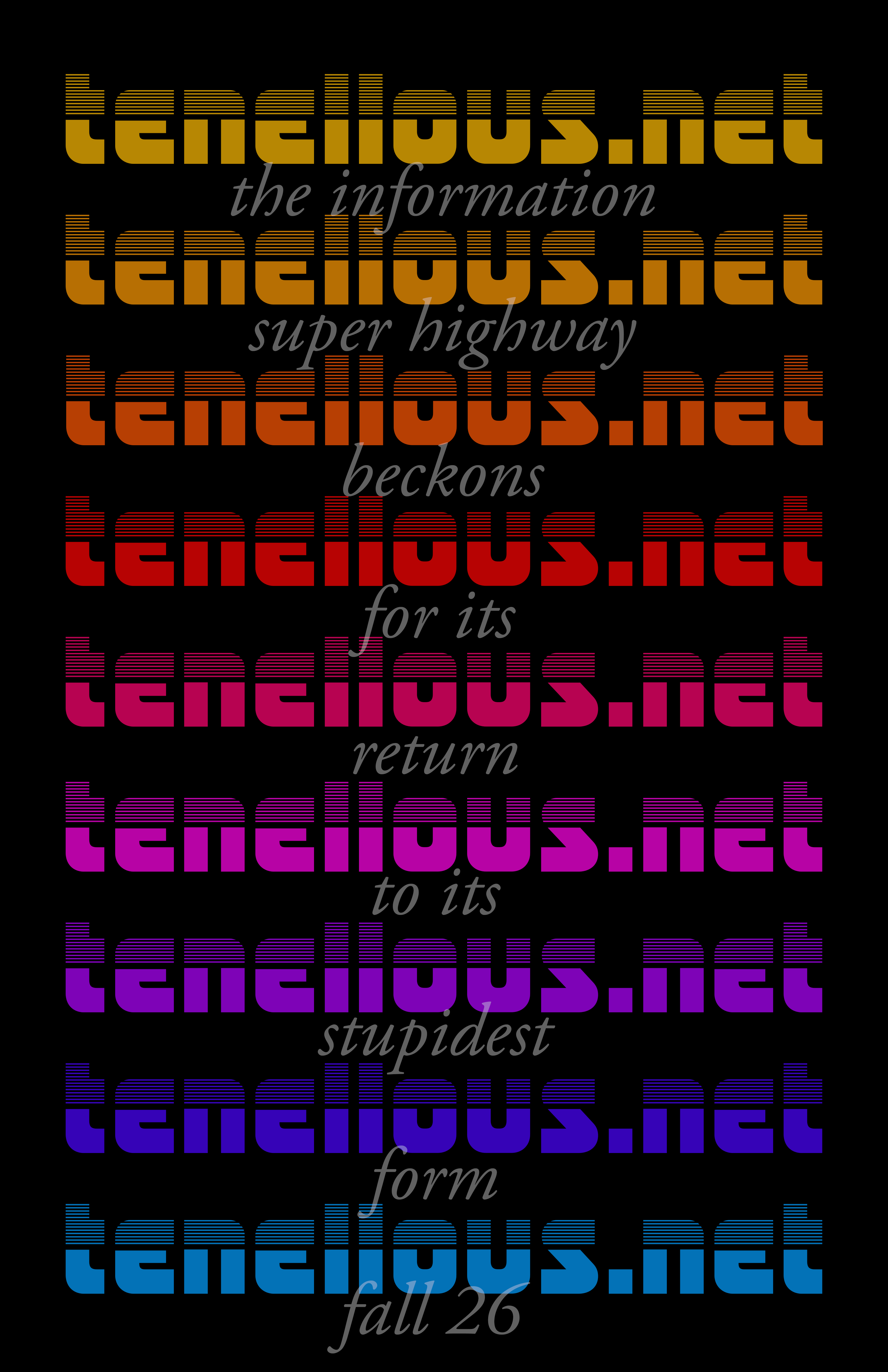 tenellous Cover Poster